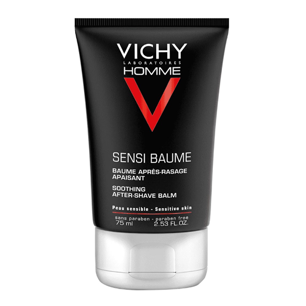 Vichy Homme Homme Upokojujúci Balzam Po Holení 75 Ml