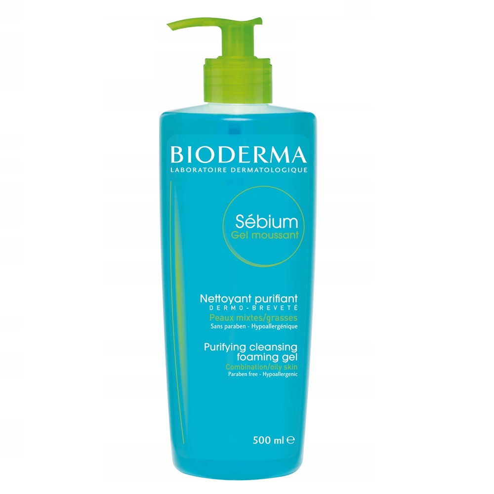 Sebium Gel Moussant Antibakteriálne Umývanie Tváre Pre Mastnú A Zmiešanú Pleť 500ml