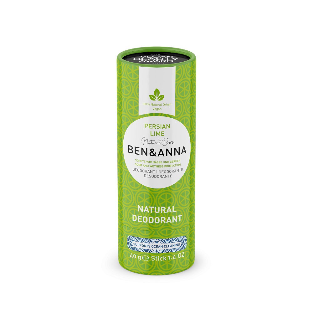 Prírodný Deodorant Na Báze Sódy Prírodný Deodorant Na Báze Sódy, Kartónová Tyčinka Perzská Limetka 40g