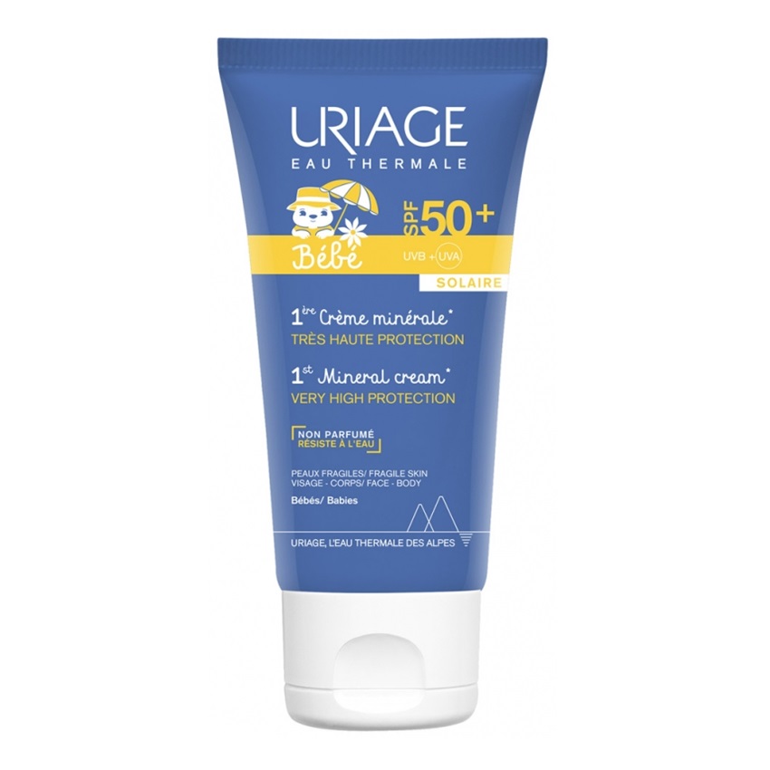 Bebe 1st Mineral Cream – Minerálny Detský Opaľovací Krém SPF50+ 50 Ml
