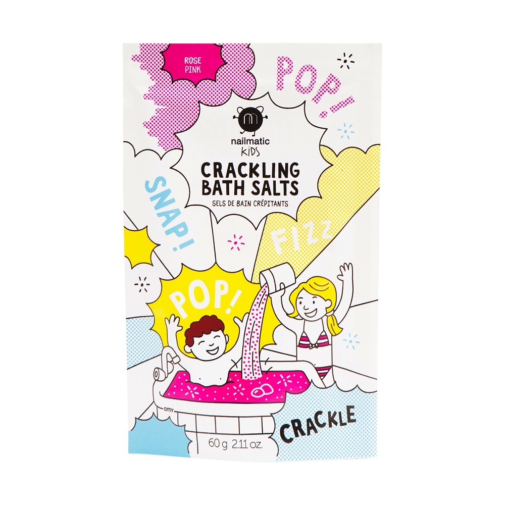 Detská šUmivá Soľ Do Kúpeľa Sparkling Bath Salt Pink 60g