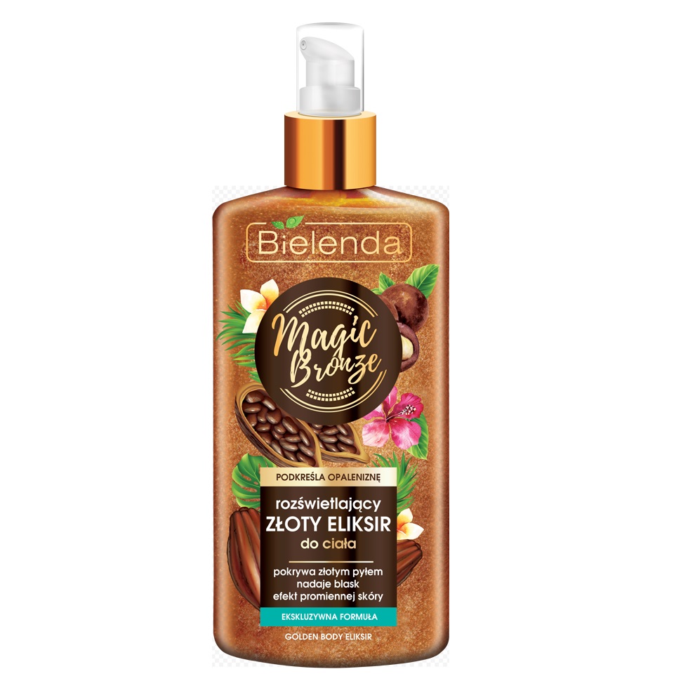 Magic Bronze Rozjasňujúci Zlatý Telový Elixír 150 Ml