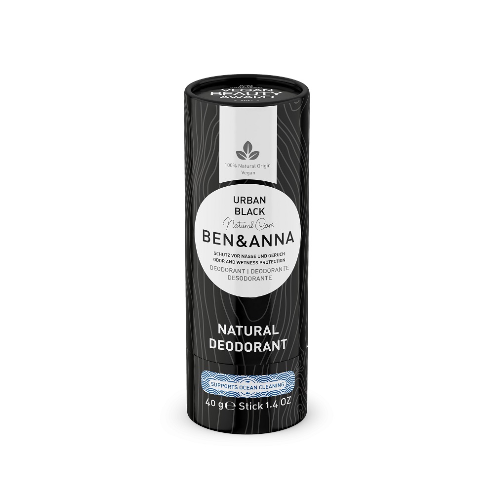 Prírodný Deodorant Na Báze Sódy Urban Black 40g