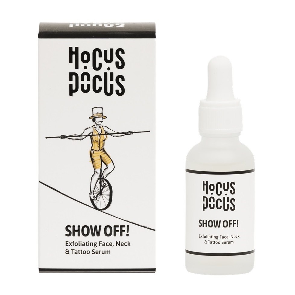 Show Off! Mikro-exfoliačné Sérum Na Tvár, Krk A Tetovanie 30ml