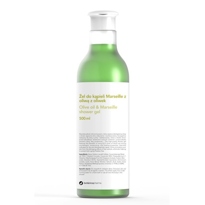Shower Gel Sprchový Gél Marseille S Olivovým Olejom 500 Ml