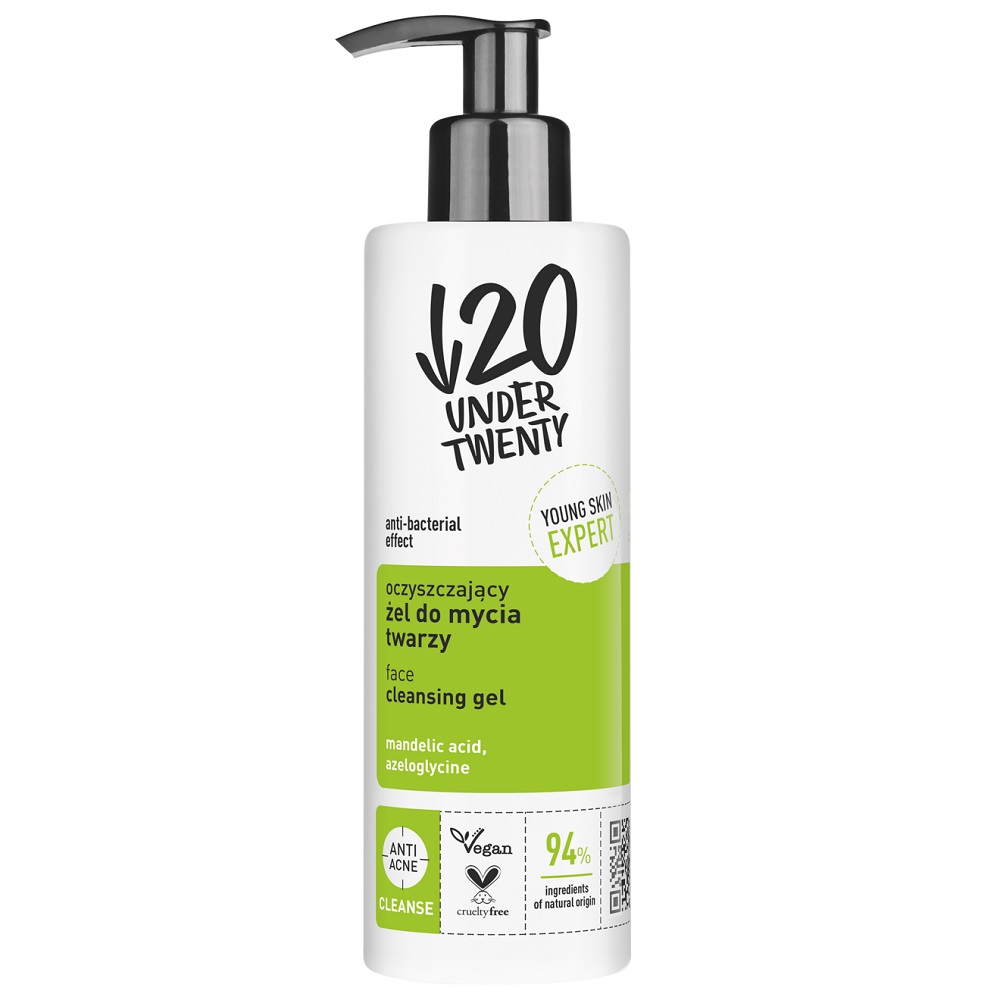 Pod Dvadsať, ČIstiaci Gél Na Tvár 190 Ml