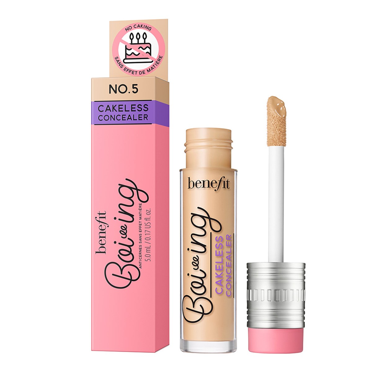 Boi-Ing Cakeless Concealer Silne Krycí Tekutý Korektor 05 Light Warm 5ml