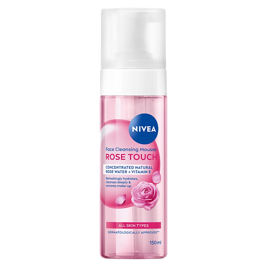 Rose Touch ČIstiaca Pena Na Tvár S Organickou Ružovou Vodou 150 Ml