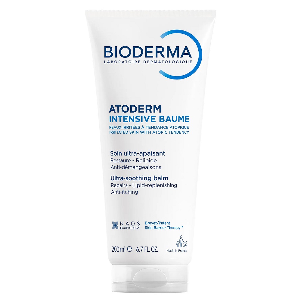 Atoderm Intensive Baume Upokojujúce Zvláčňujúce Telové Mlieko 200ml