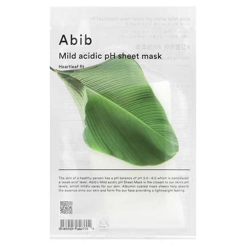 _Mild Acidic PH Sheet Mask Heartleaf Fit Pleťová Maska 30ml