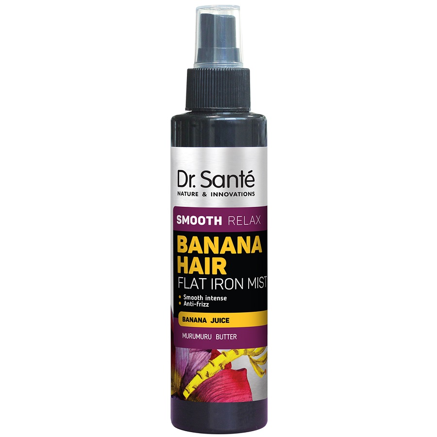 Banana Hair Flat Iron Mist Uhladzujúca Hmla Na Vlasy S Banánovou šťAvou 150ml