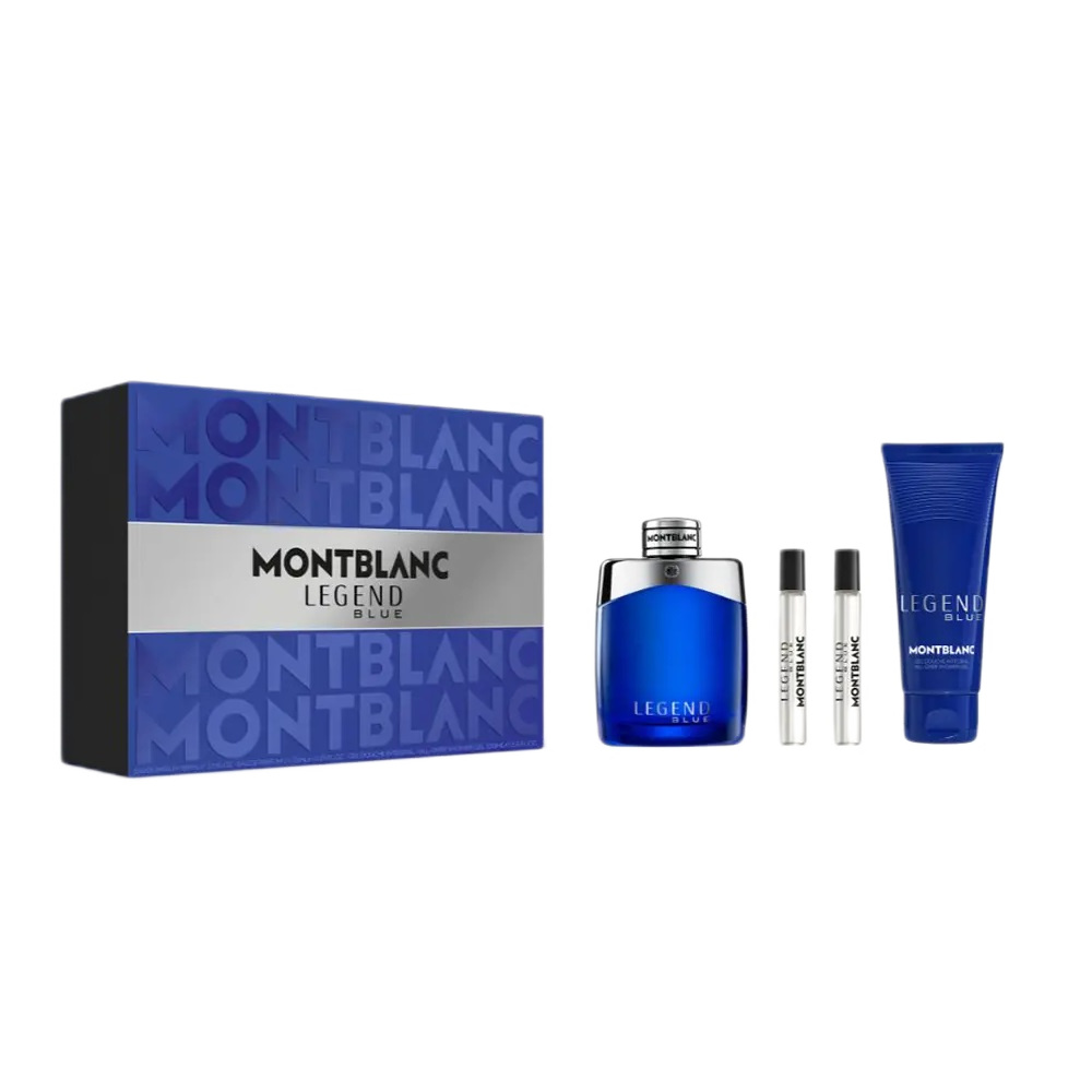 Legend Blue Sada: Parfémová Voda V Spreji 100 Ml + Parfémová Voda 7,5 Ml + Parfémová Vo…