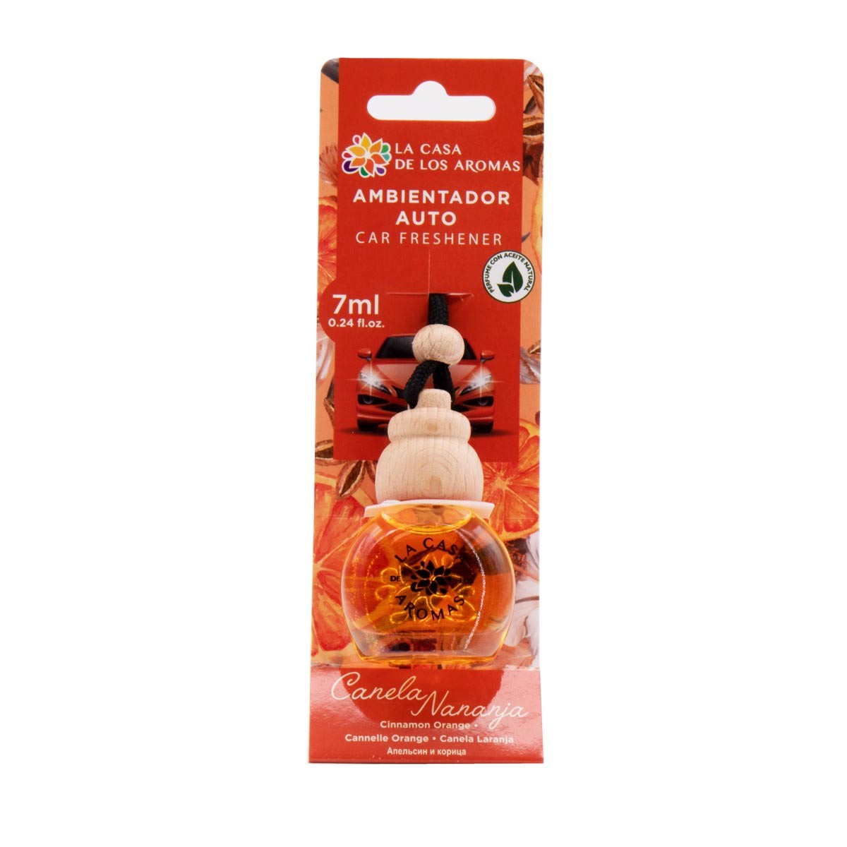Osviežovač Do Auta ŠKorica A Pomaranč 7ml