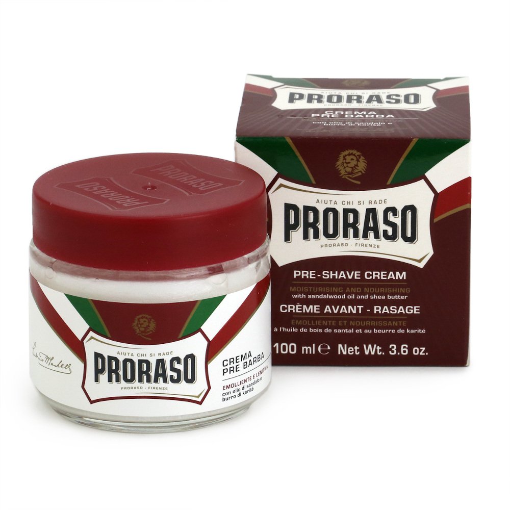 _Crema Pre Barba Zvláčňujúci Krém Pred Holením So Santalovým Olejom A Bambuckým Maslom 100ml