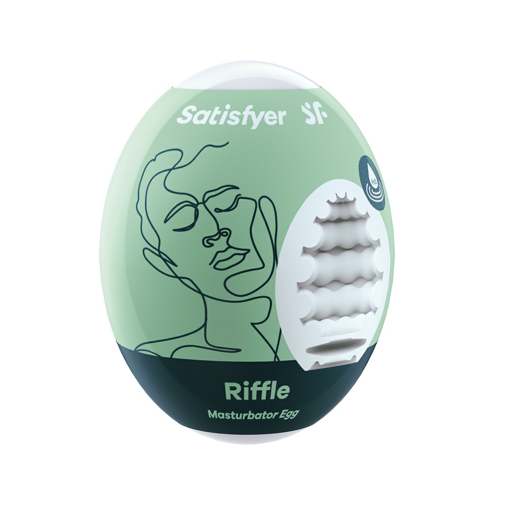Masturbátor Satisfyer Masturbátor V Tvare Vajíčka Riffle