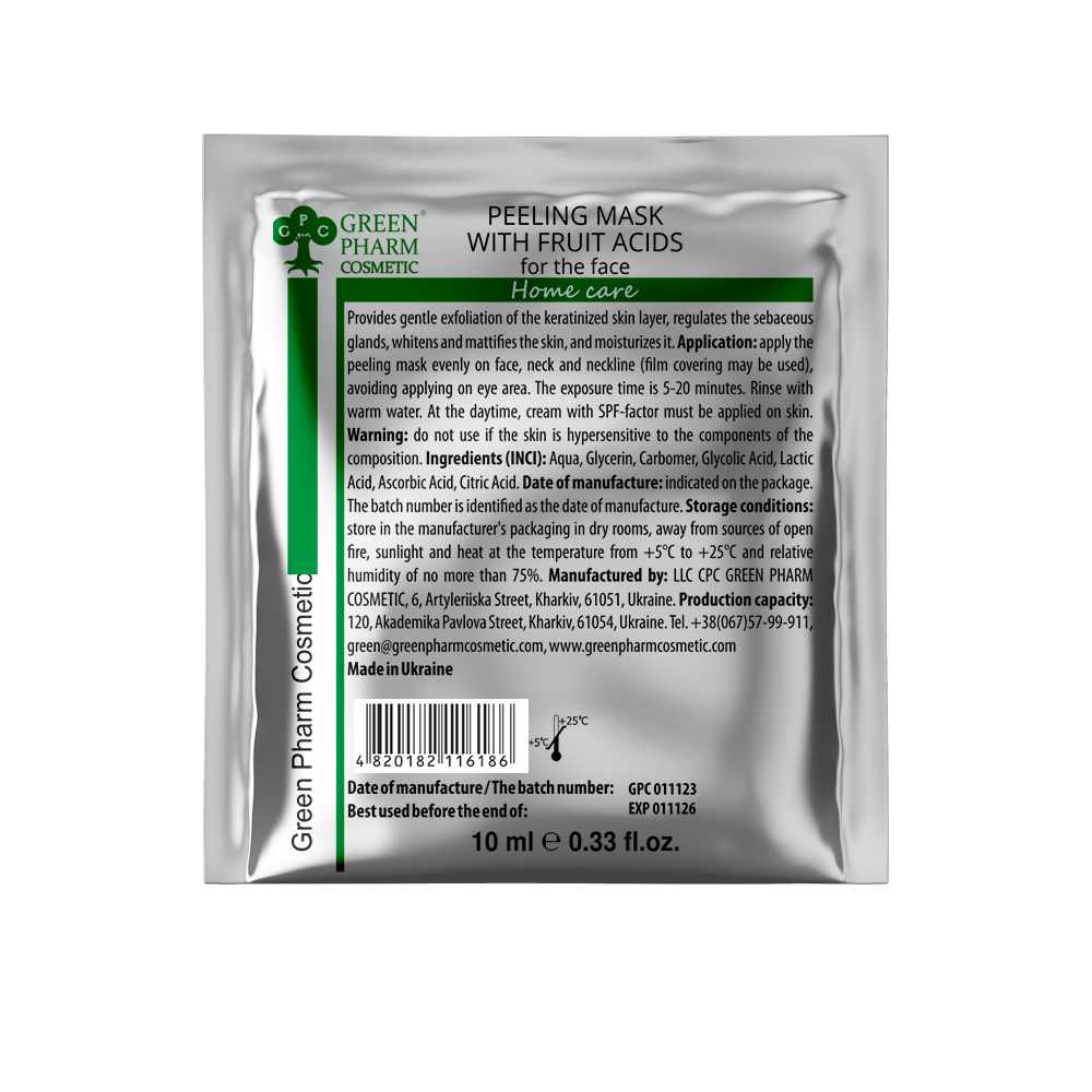 Peeling Mask With Fruit Acids