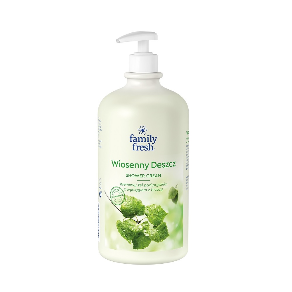 Spring Rain Revitalizačný Krémový Sprchový Gél 1000ml