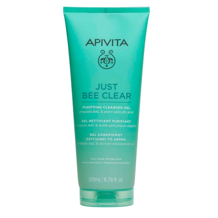 Just Bee Clear ČIstiaci čIstiaci Gél Na Mastnú A Aknóznu Pleť 200 Ml