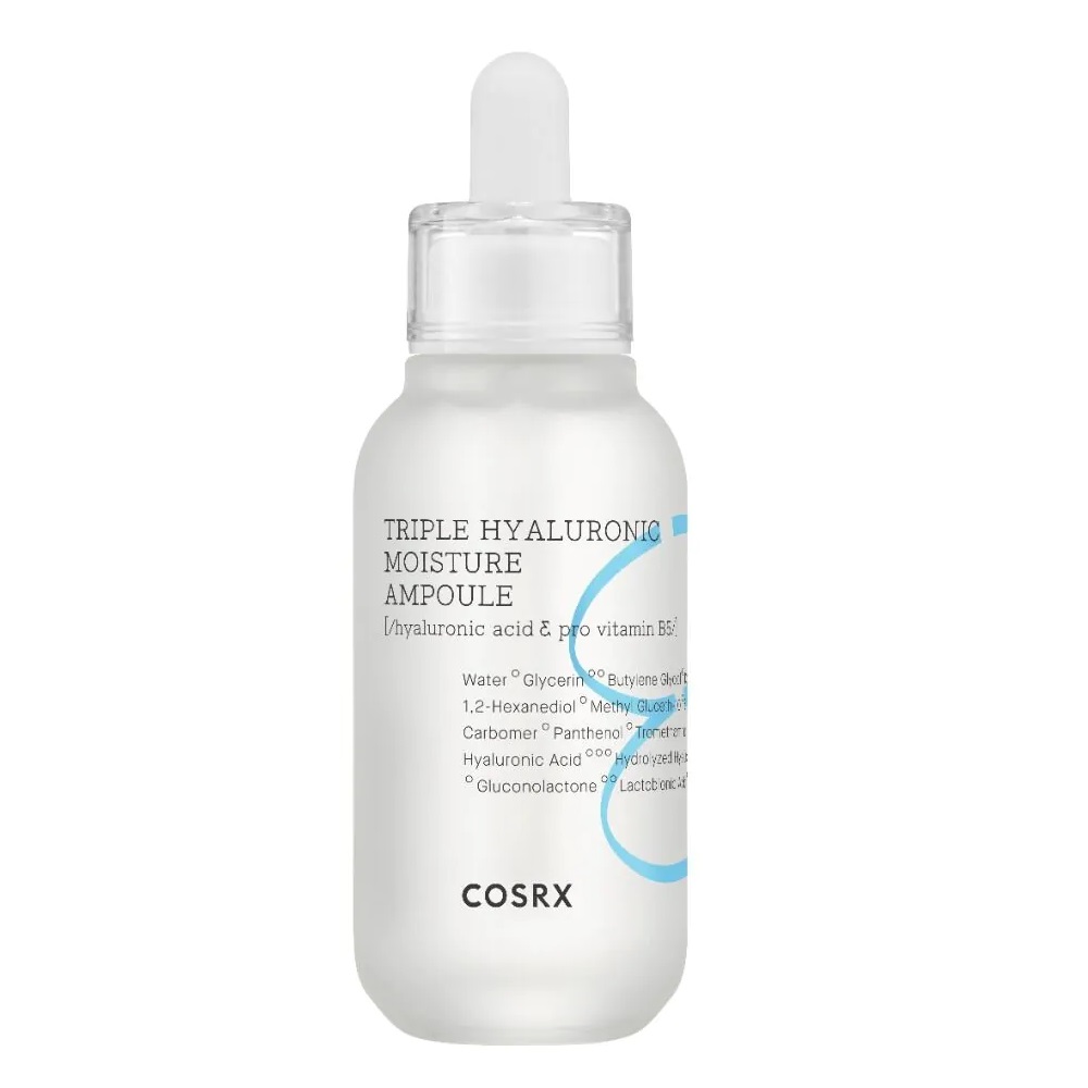 Hydrium Triple Hyaluronic Moisture Ampoule – Hydratačná Ampulka Na Tvár S Kyselinou Hyalurónovou, 40 Ml