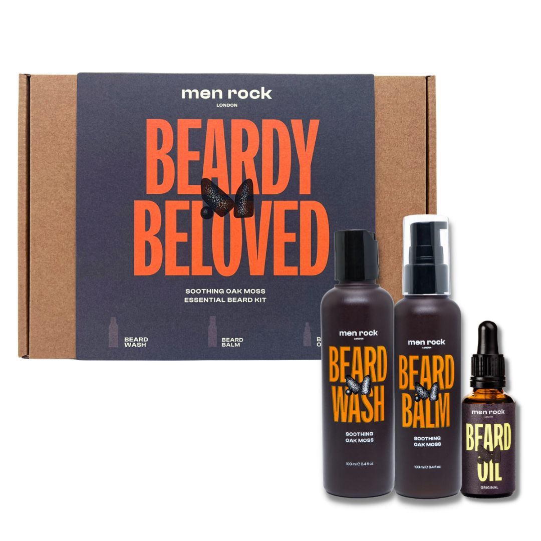 Beardy Beloved Soothing Oak Moss Set