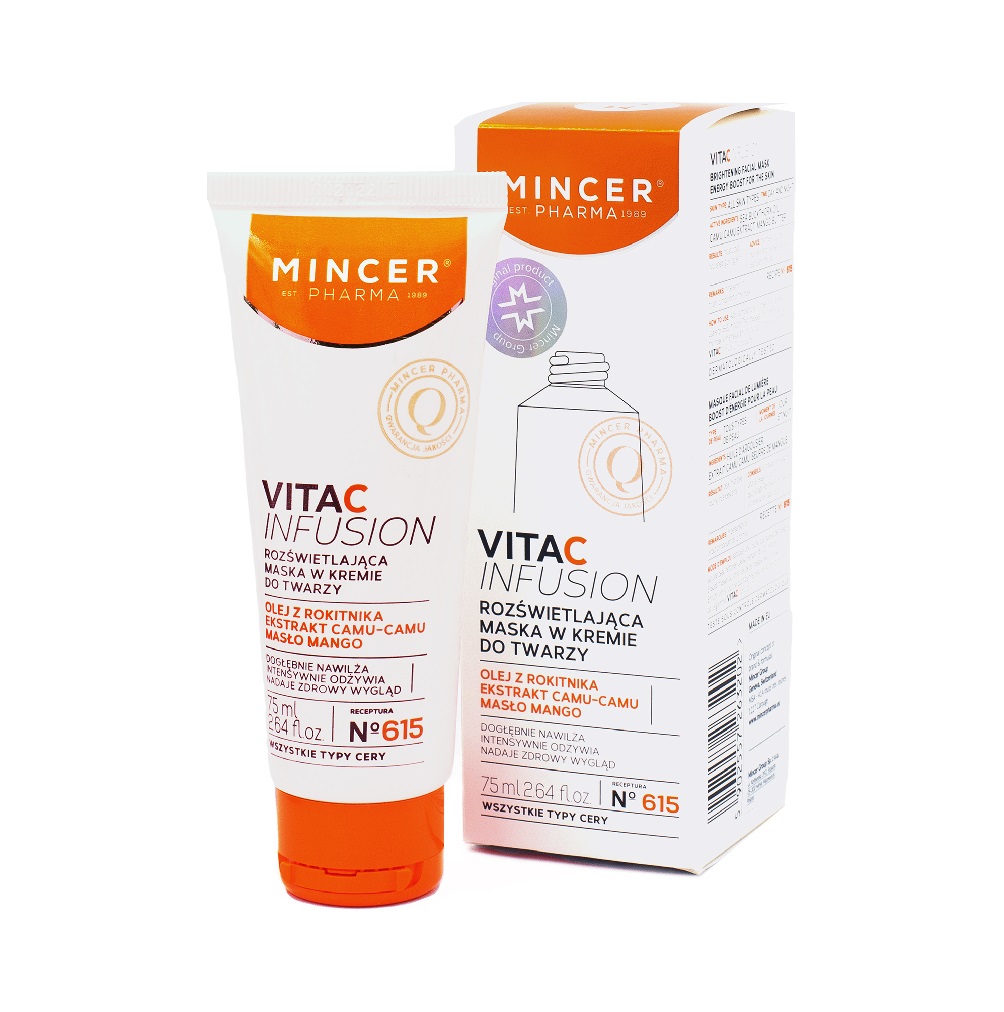 _Vita C Infusion No.615 Rozjasňujúca Krémová Maska Na Tvár 75ml