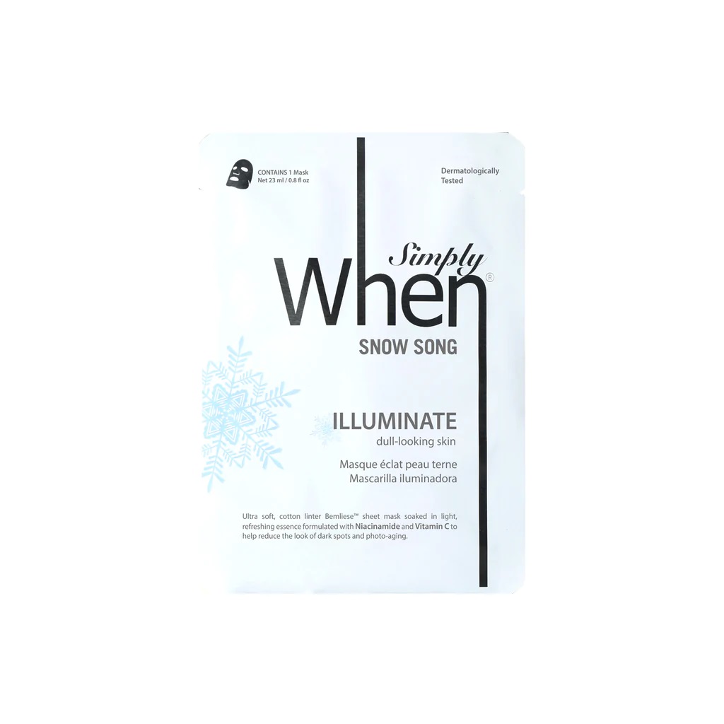Snow Song Illuminate Sheet Mask 23ml