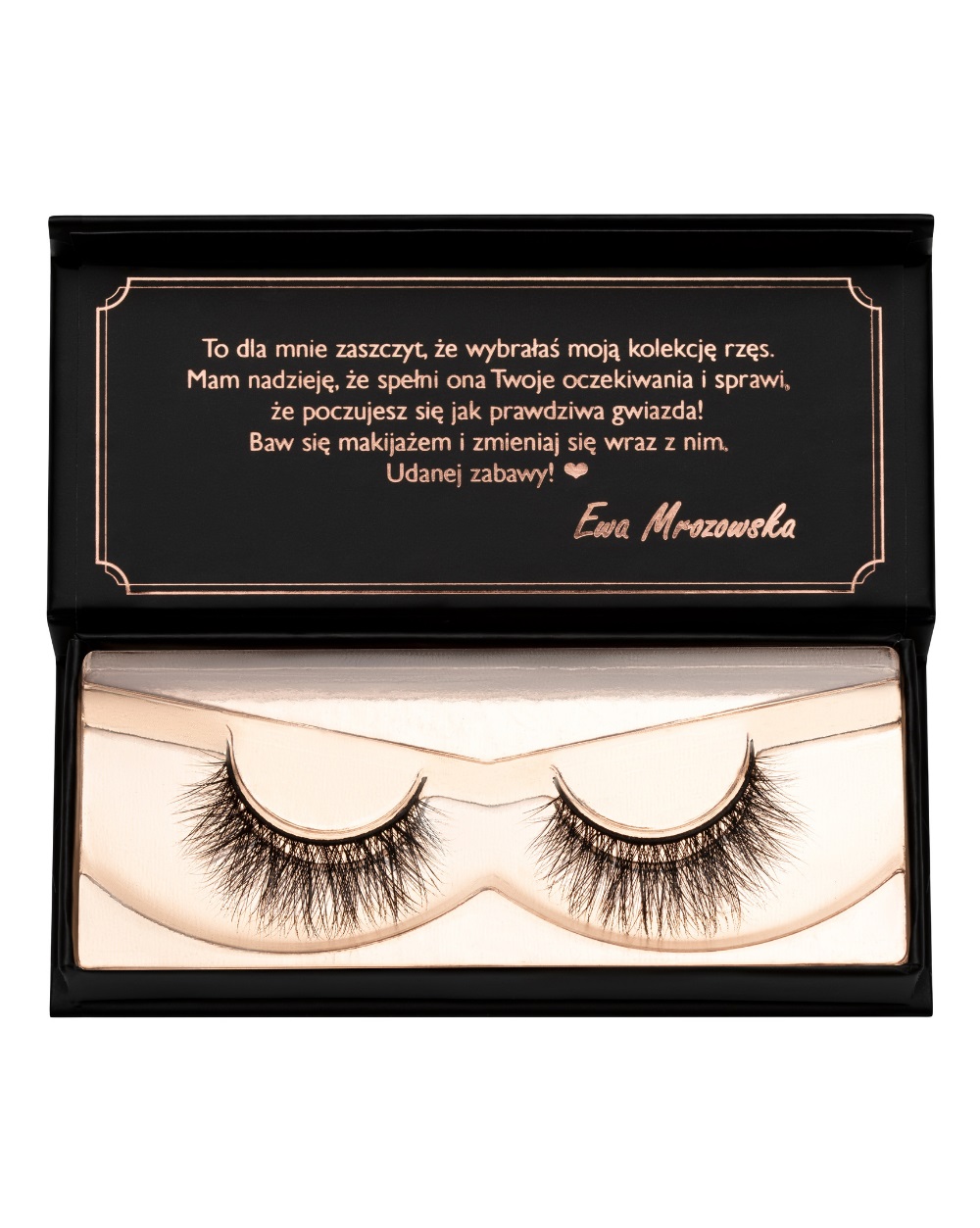 Ewa Mrozowska Collection Umelé Riasy Na Páse Ice Princess 1 Pár