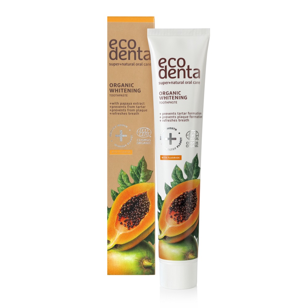 Organická Bieliaca Zubná Pasta S Papájou 75 Ml