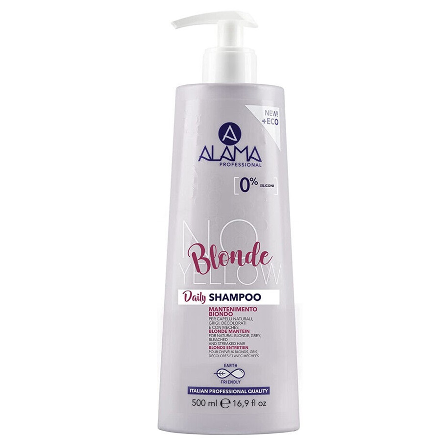 No Yellow šAmpón Pre Blond A šEdivé Vlasy Na Každodenné Použitie 500ml