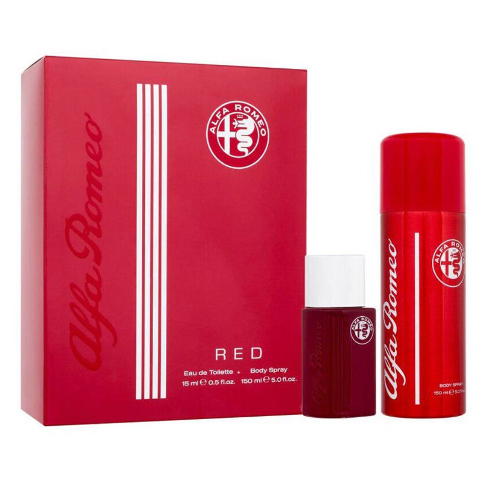Red Set Sada: Toaletná Voda V Spreji 15 Ml + Parfumovaný Telový Sprej 150 Ml