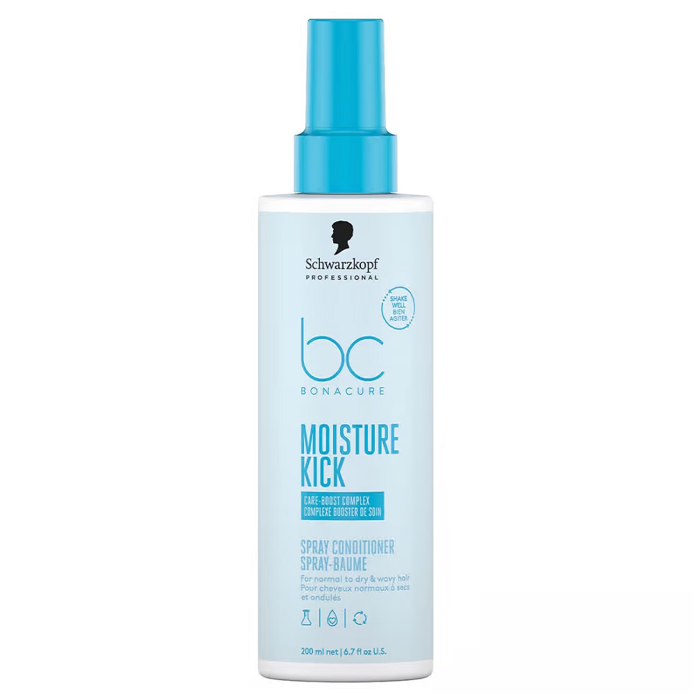 BC Bonacure Moisture Kick Care-Boost Complex BC Bonacure Moisture Sprej Conditioner – Kondicionér V Spreji Pre Normálne A Suché Vlasy, 200 Ml