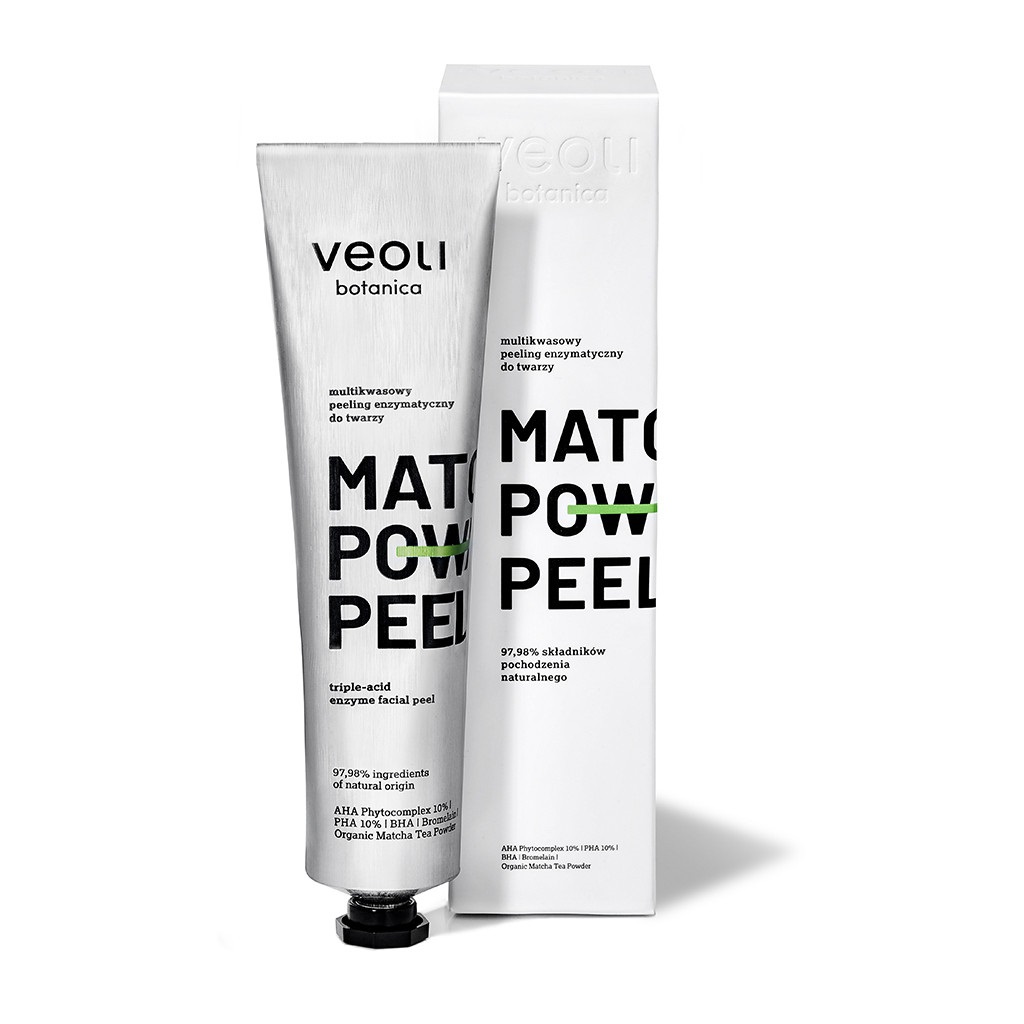 Matcha Power Peel Multikyselinový Enzýmový Peeling Na Tvár 75 Ml