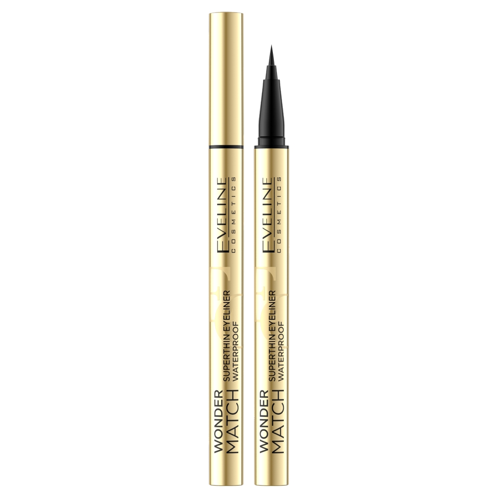Wonder Match Vodeodolná Presná Očná Linka Deep Black